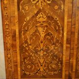 Vintage Regency style Italian marquetry wardrobe