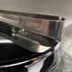 Vintage stainless steel ice bucket with lid and tongs - Made in Japan