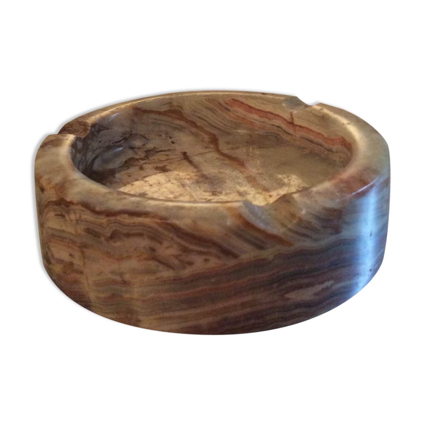 Vintage 70 marble ashtray