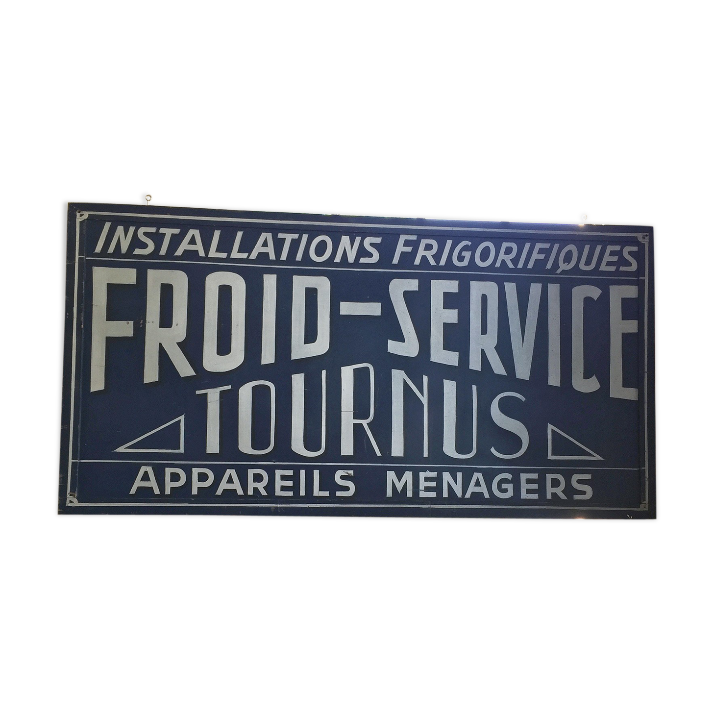 Hand-painted Frigo sign XXL 2x1m