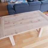 Solid oak farmhouse table
