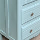 Commode Art déco bleu/vert grisé