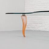 Murano glass coffee table Seguso