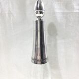 Crystal and silver decanter