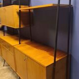 Italian vintage modular bookcase