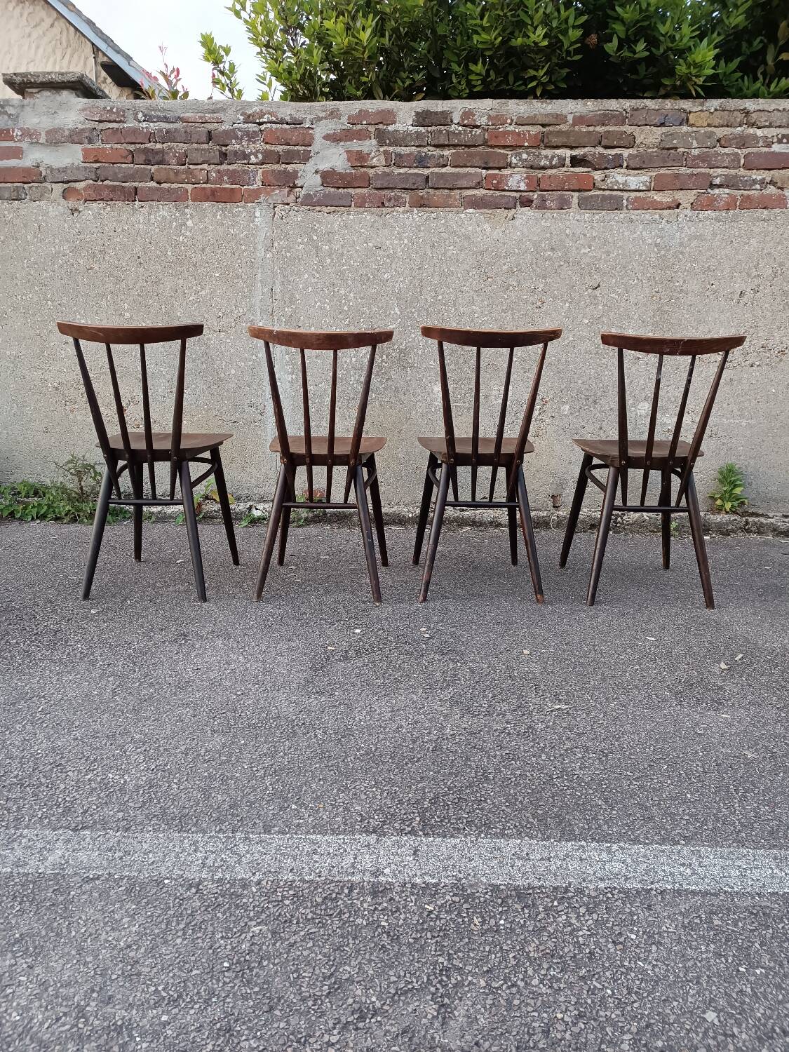 Set of 4 chairs by Tatra Nabytok Czechoslovakia 1960