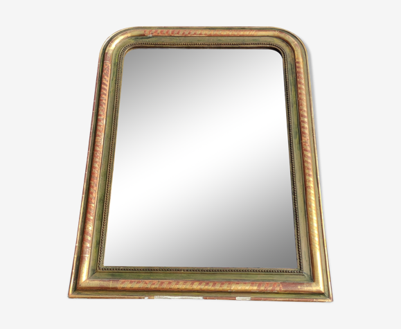 Miroir doré/19 Ème siècle 101 cm X 78 cm