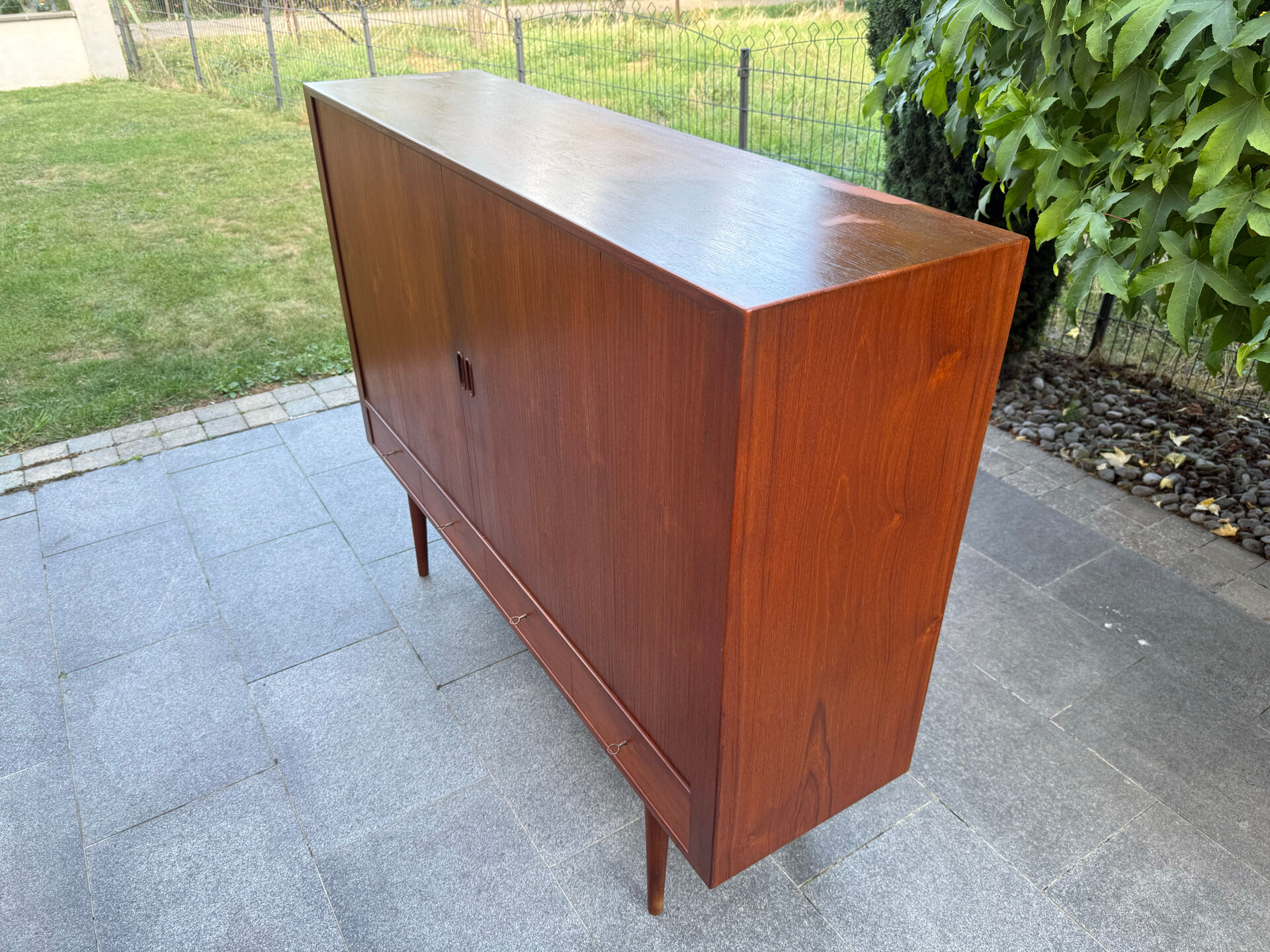 Scandinavian high buffet from the 1960s.