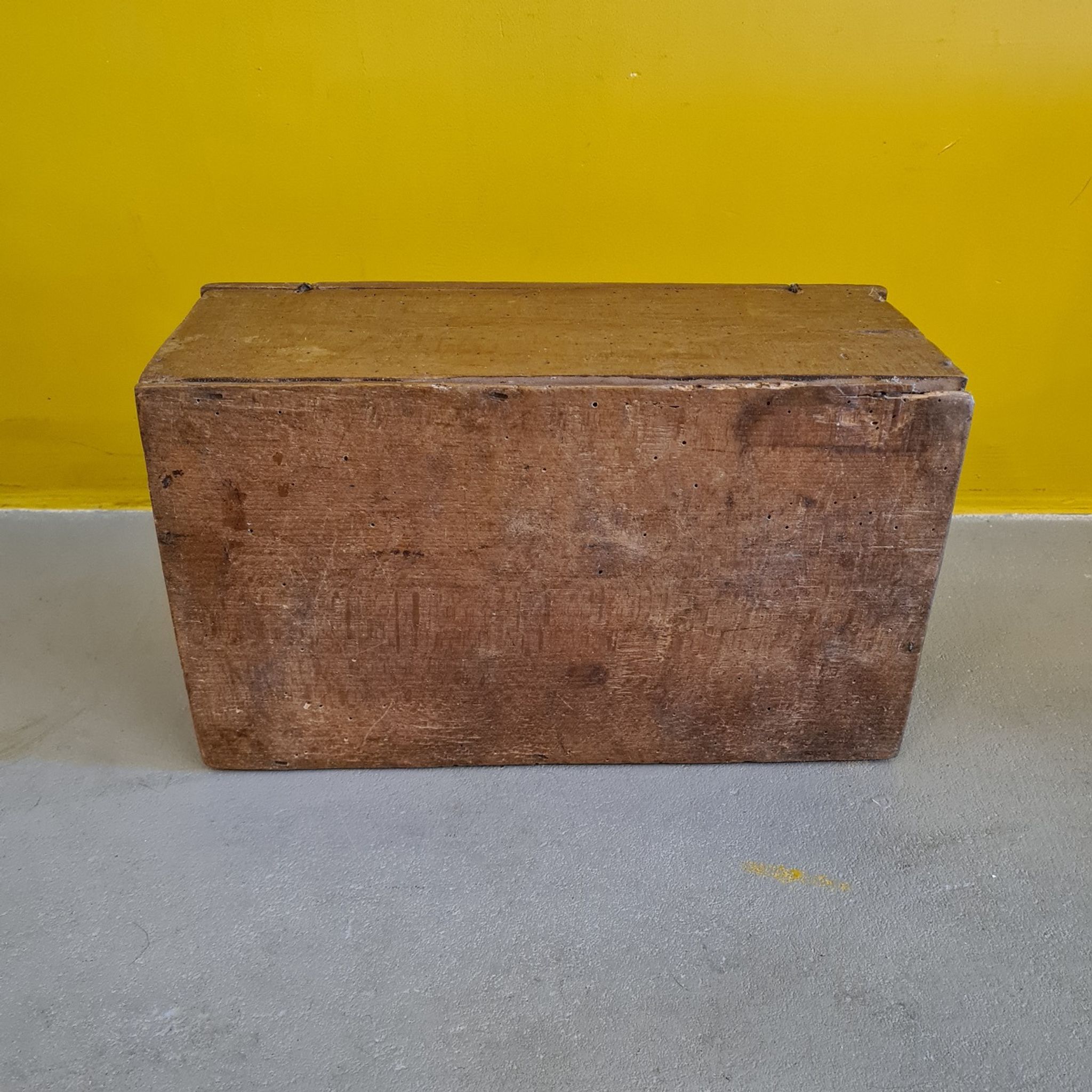 Antique French Wooden Box, from the 18th early 19th century.