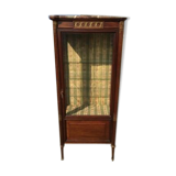 Mahogany Showcase - Bronze Golden Style Louis XVI