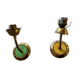 Set of 2 vintage wall lights from the 1950s