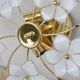 Delicious Murano Ceiling Light White Flowers, 1970
