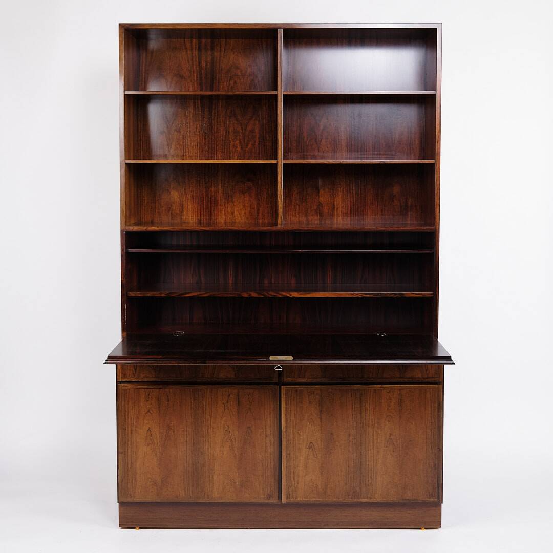 Bookcase/secretary - rosewood - Danish design - Omann Junior - 1960s