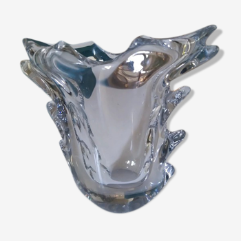 Vase en cristal en forme de corail