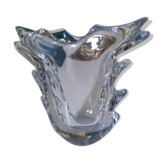 Vase en cristal en forme de corail