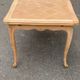 Louis XV extendable dining table from the 20th century, renovated in cherry wood, 140-240cm.