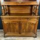 Parisian Louis Philippe period walnut bookcase sideboard circa 1830