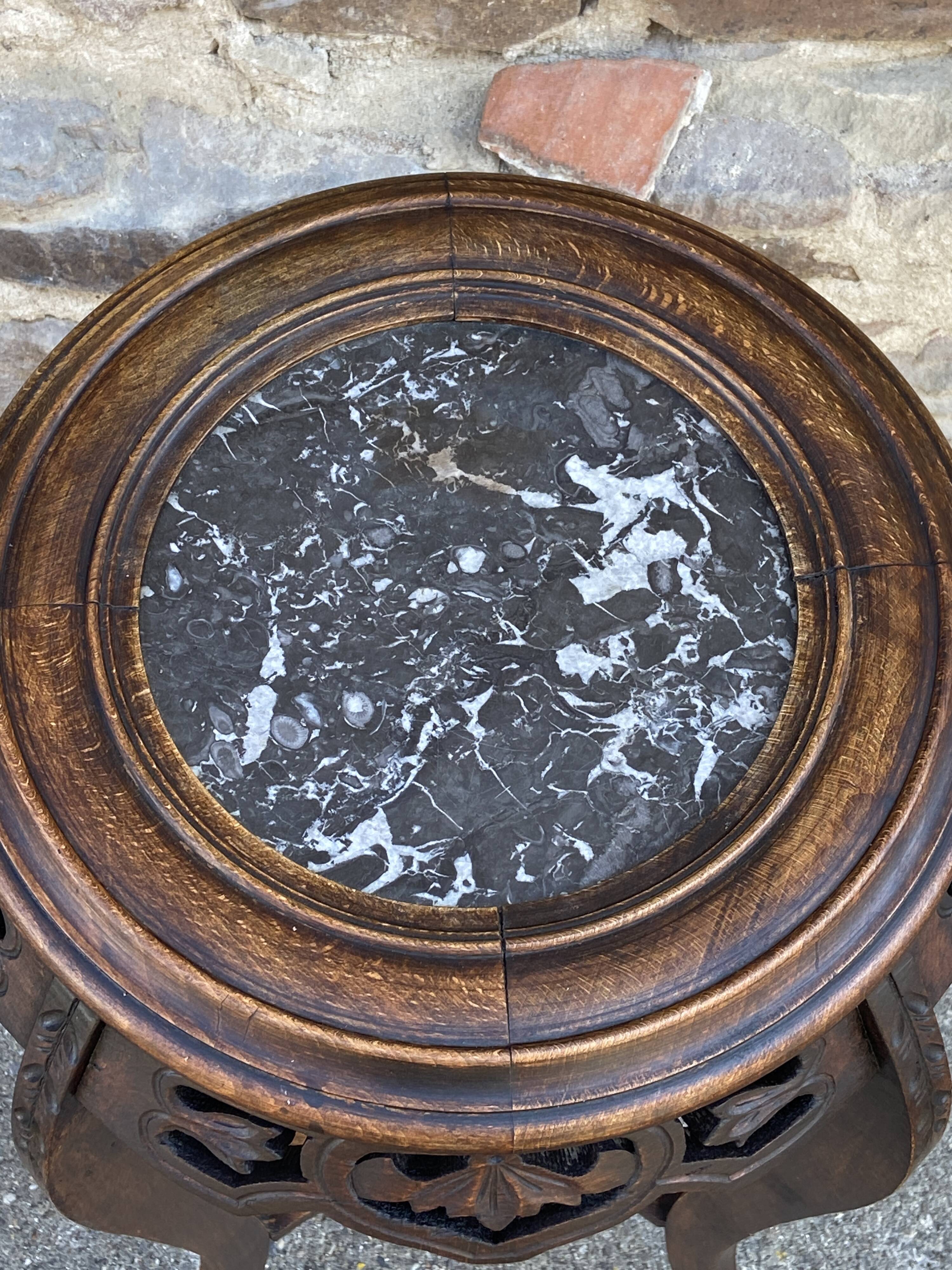 Art deco plant stand, colonial style, asian, vintage, 1930s