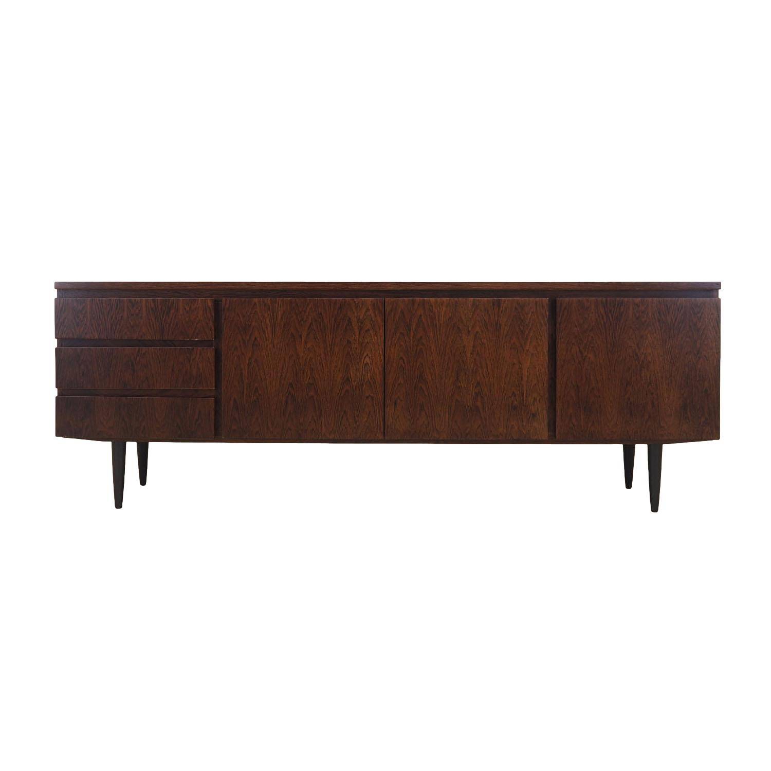 Rosewood sideboard, Danish design, 1980s, production: Denmark