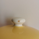 Cafetière, théière vintage jaune