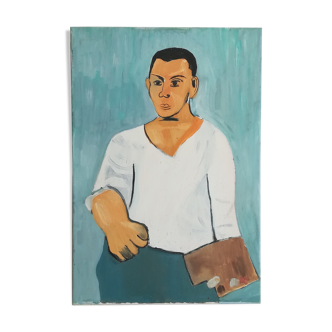 Portrait de peintre