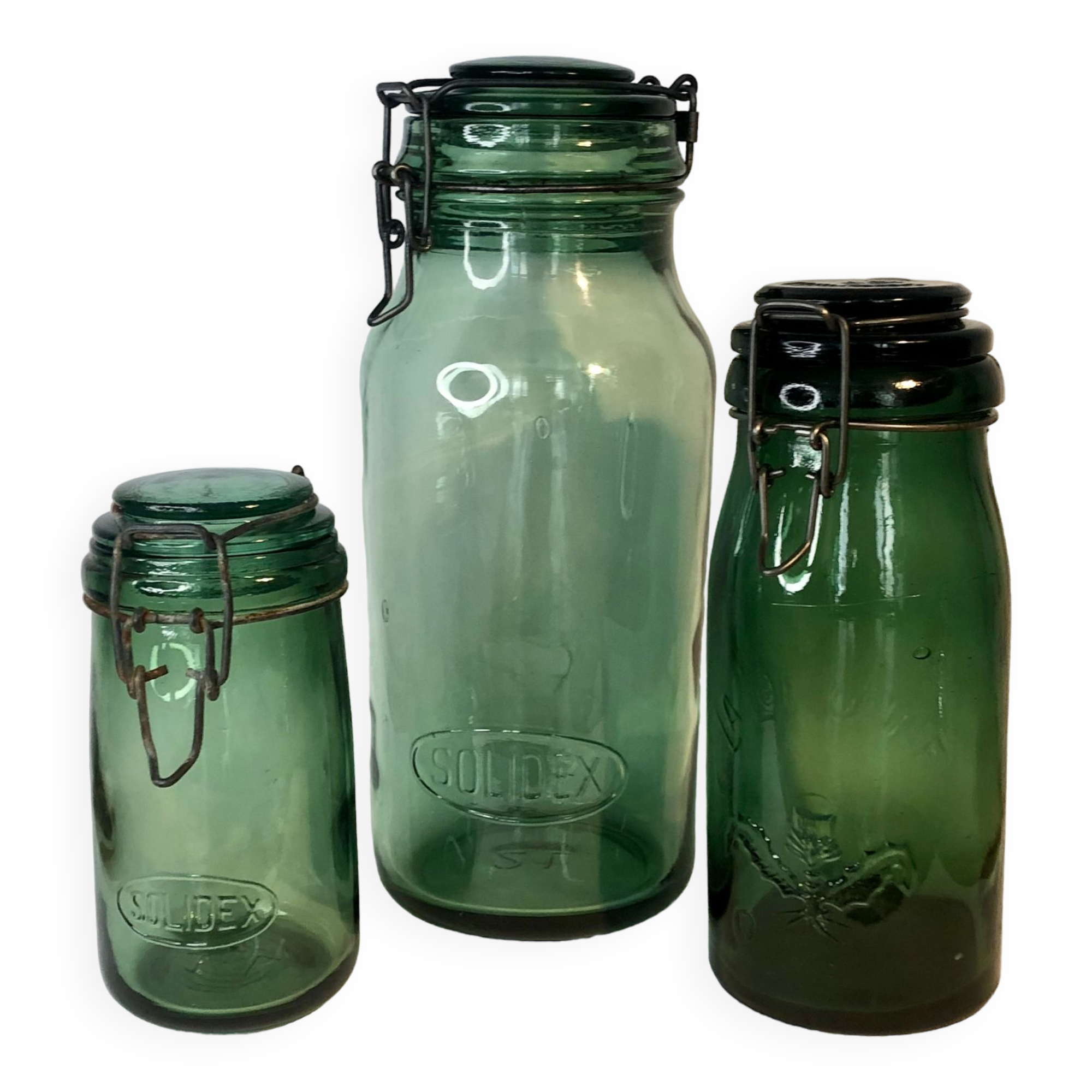 Glass jars