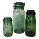 Glass jars