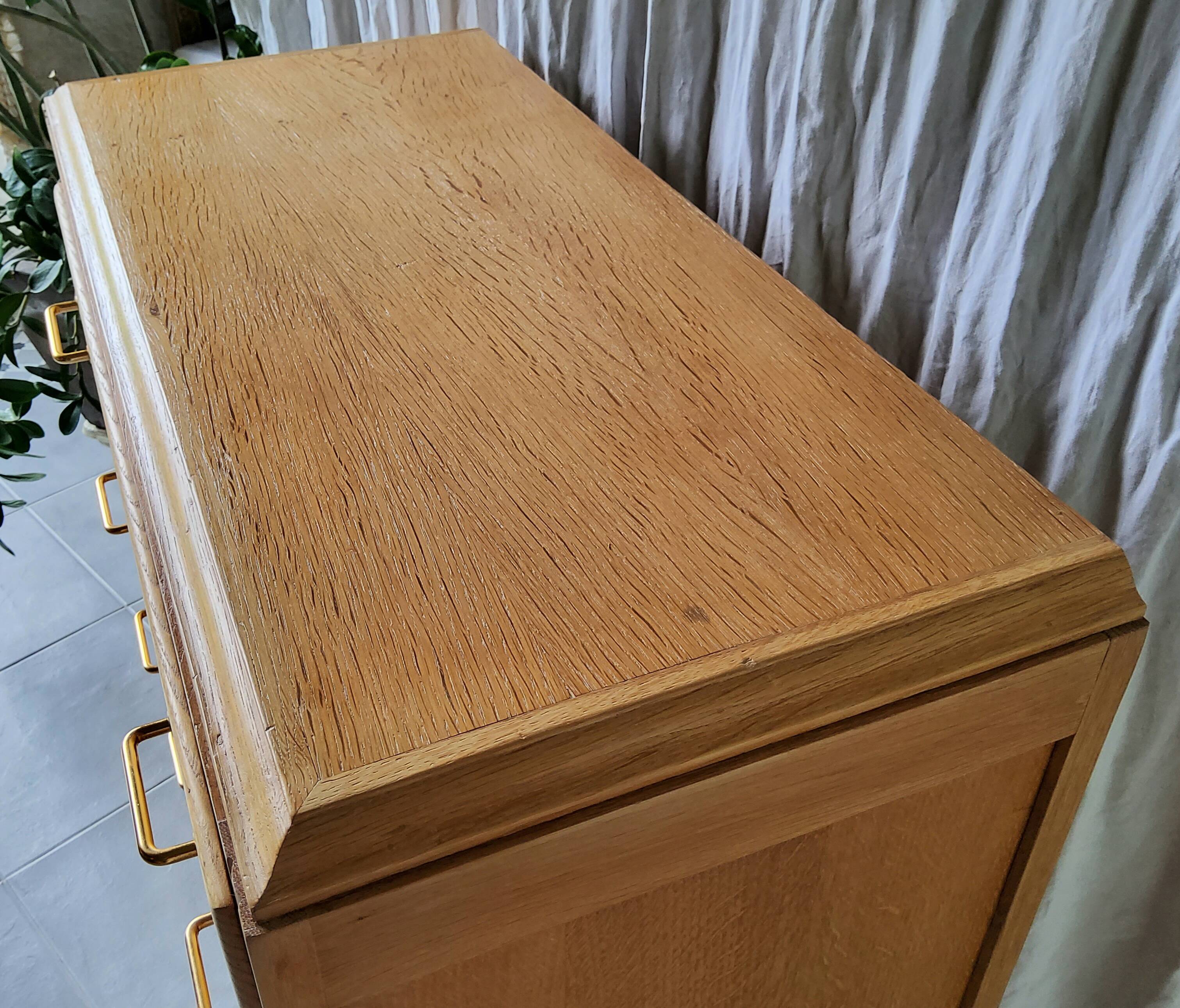 Commode vintage pieds compas