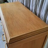 Commode vintage pieds compas