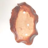 Fruit dish or cup shaped leaf terracotta