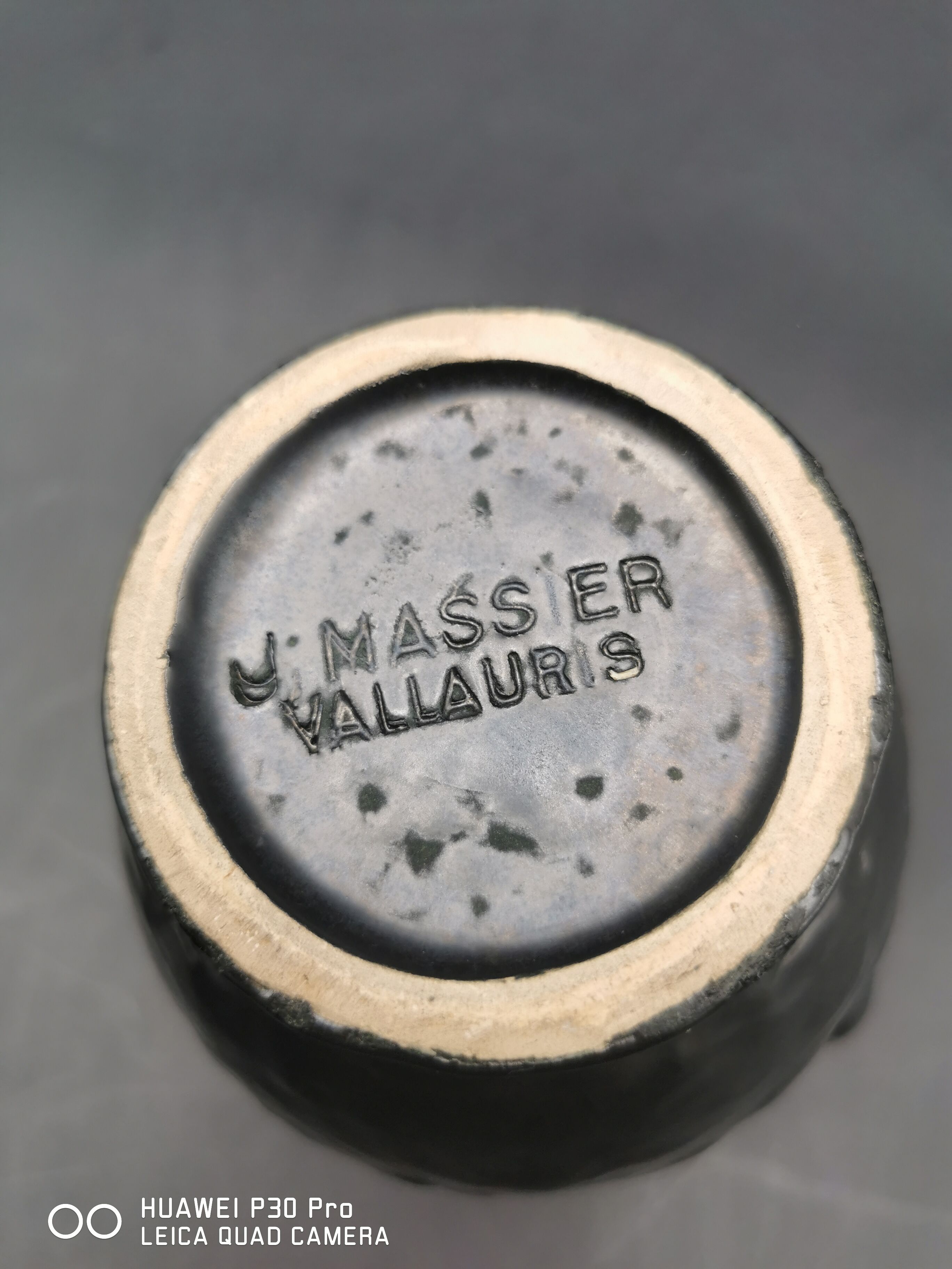 Vallauris j. amphora vase Massier