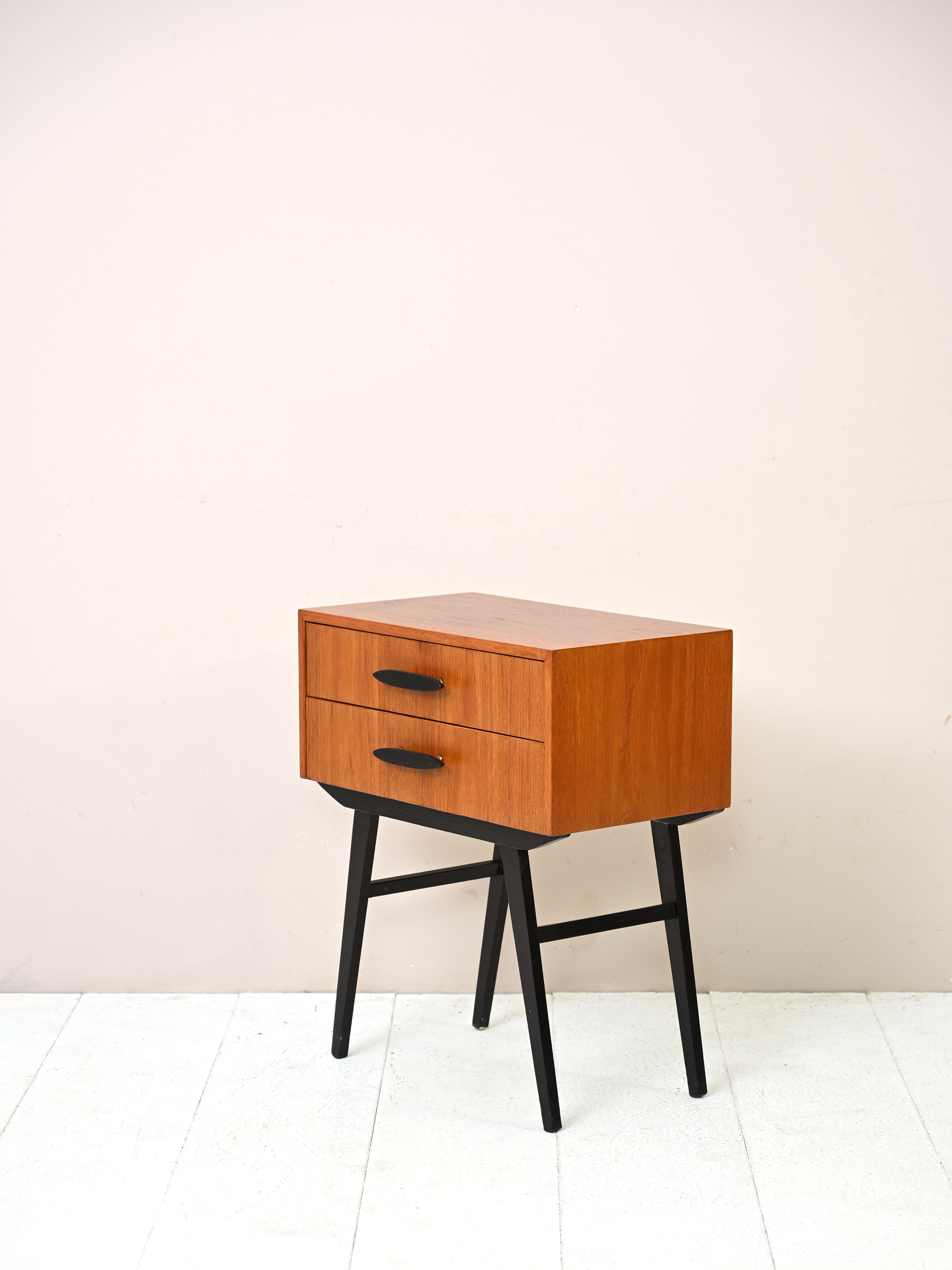 Vintage teak nightstand