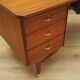 Mahogany desk, Norwegian design, 1960s, production: Sola Møbler