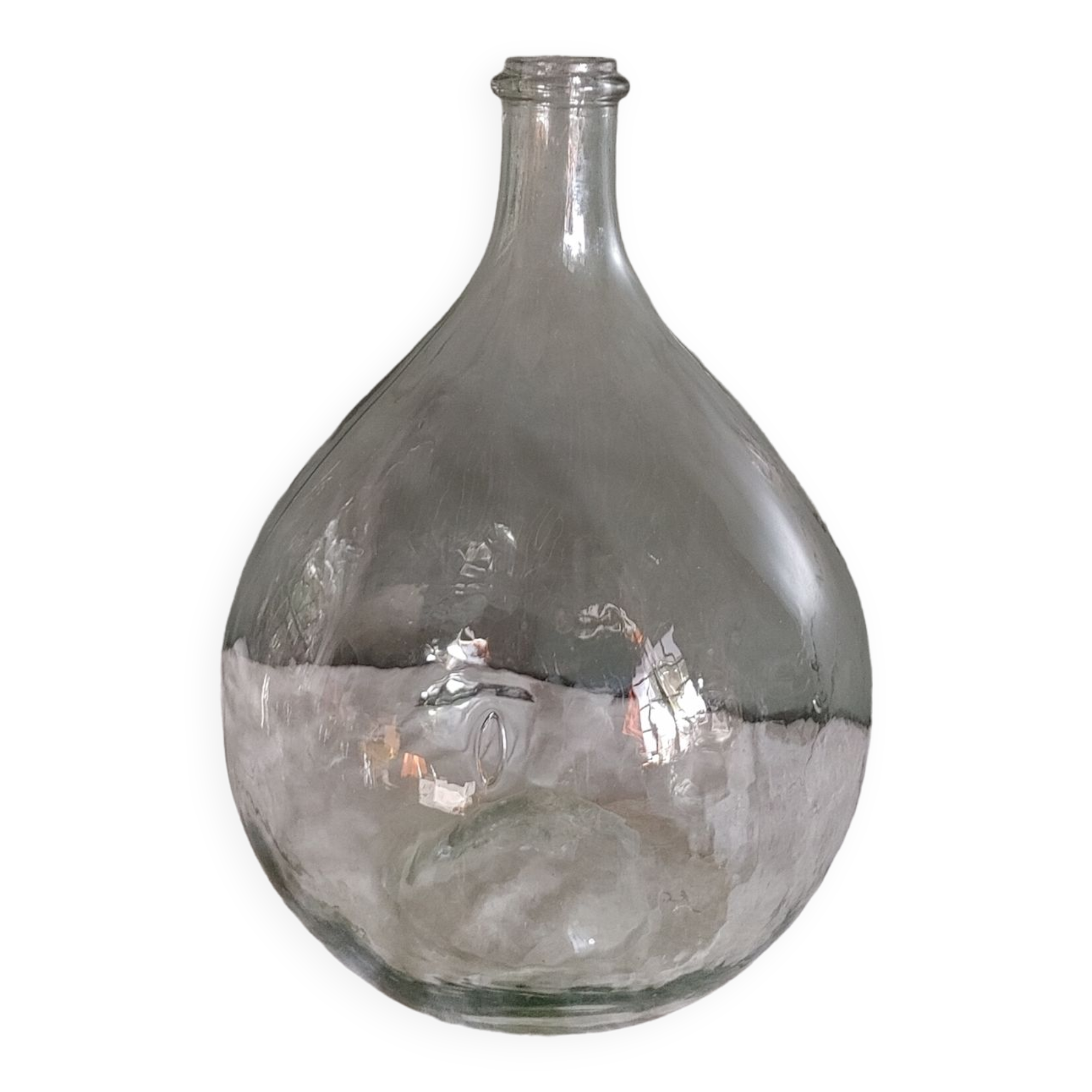 Lady Jeanne old bubbled glass - 10 liters - height 37 cm