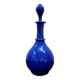 Vintage cobalt blue opaline carafe