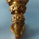Pair of giltwood wall sconces, mid-19th century