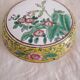 Old Chinese enamelled copper box.