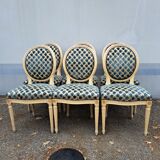 Chaises médaillon