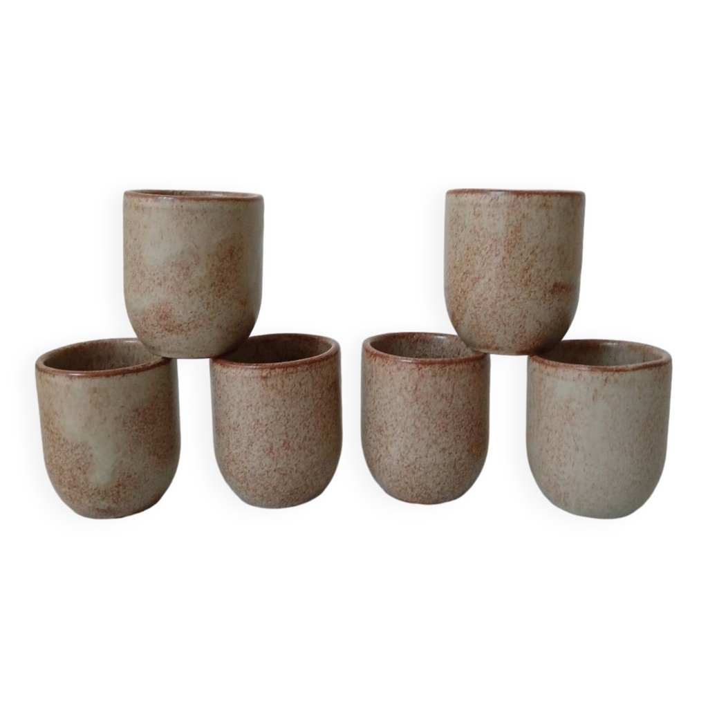 Lot De 6 Coquetiers Empilables En Porcelaine Blanche – Idéal Petit-Déjeuner & Décoration