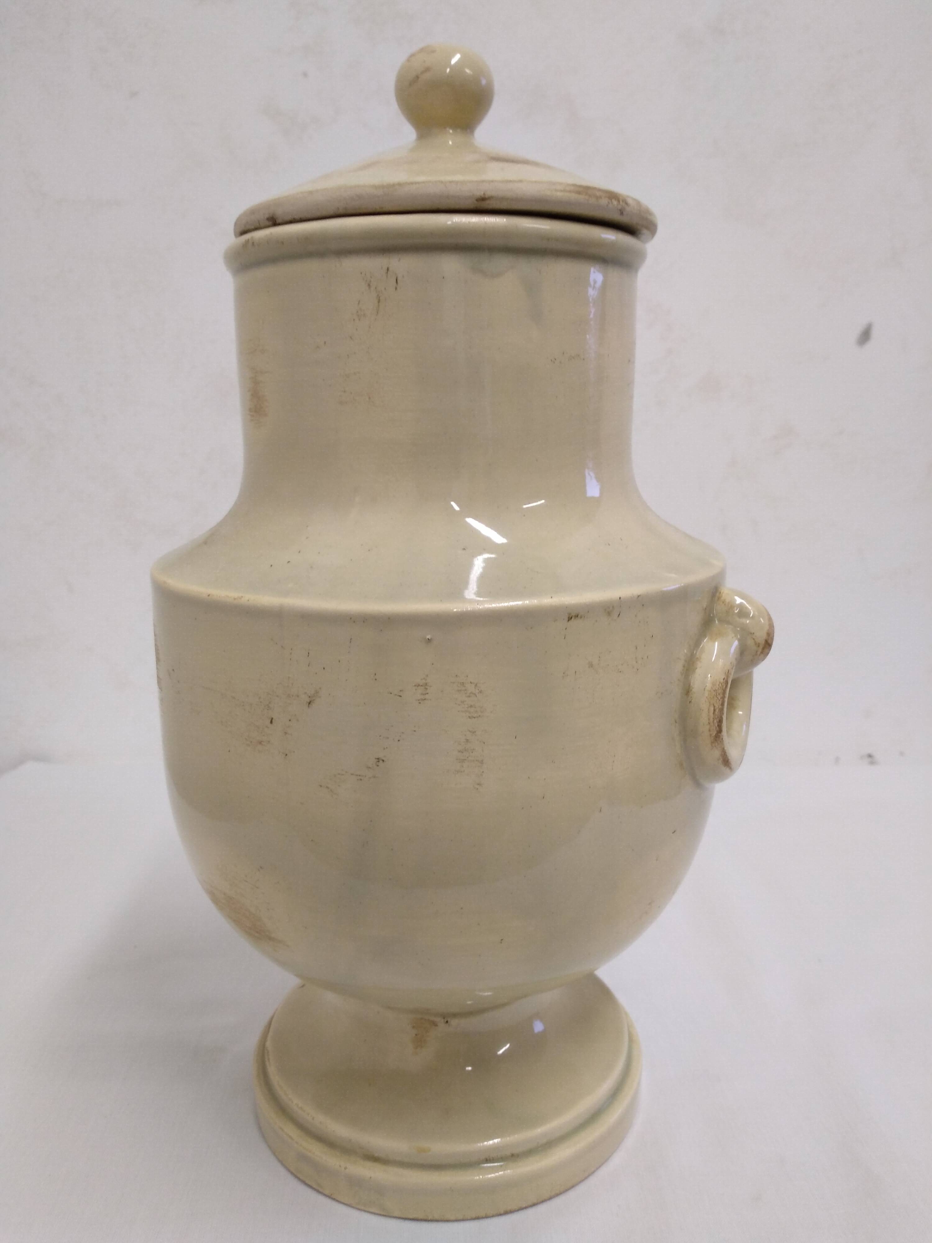 Old stoneware vinegar maker
