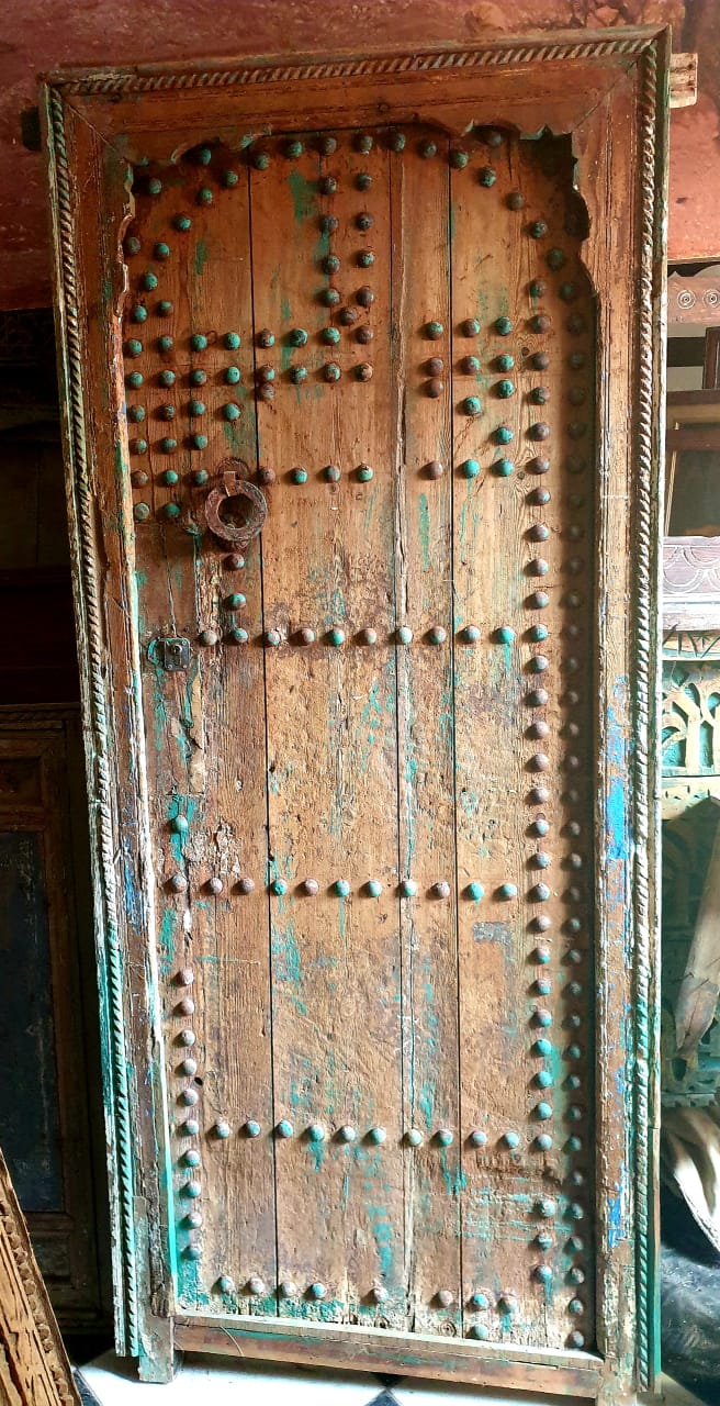Old Moroccan Riad Gate