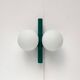 Mid-century German space age wall lamp by Kaiser Idell / Kaiser Leuchten.
