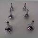 Chrome-Plated Candleholders by Quist, Germany, 1960s, Set of 6