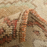 5x11 handmade wool oushak rug 344	x151cm