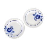 Pair of plates St Amand model rosine1932