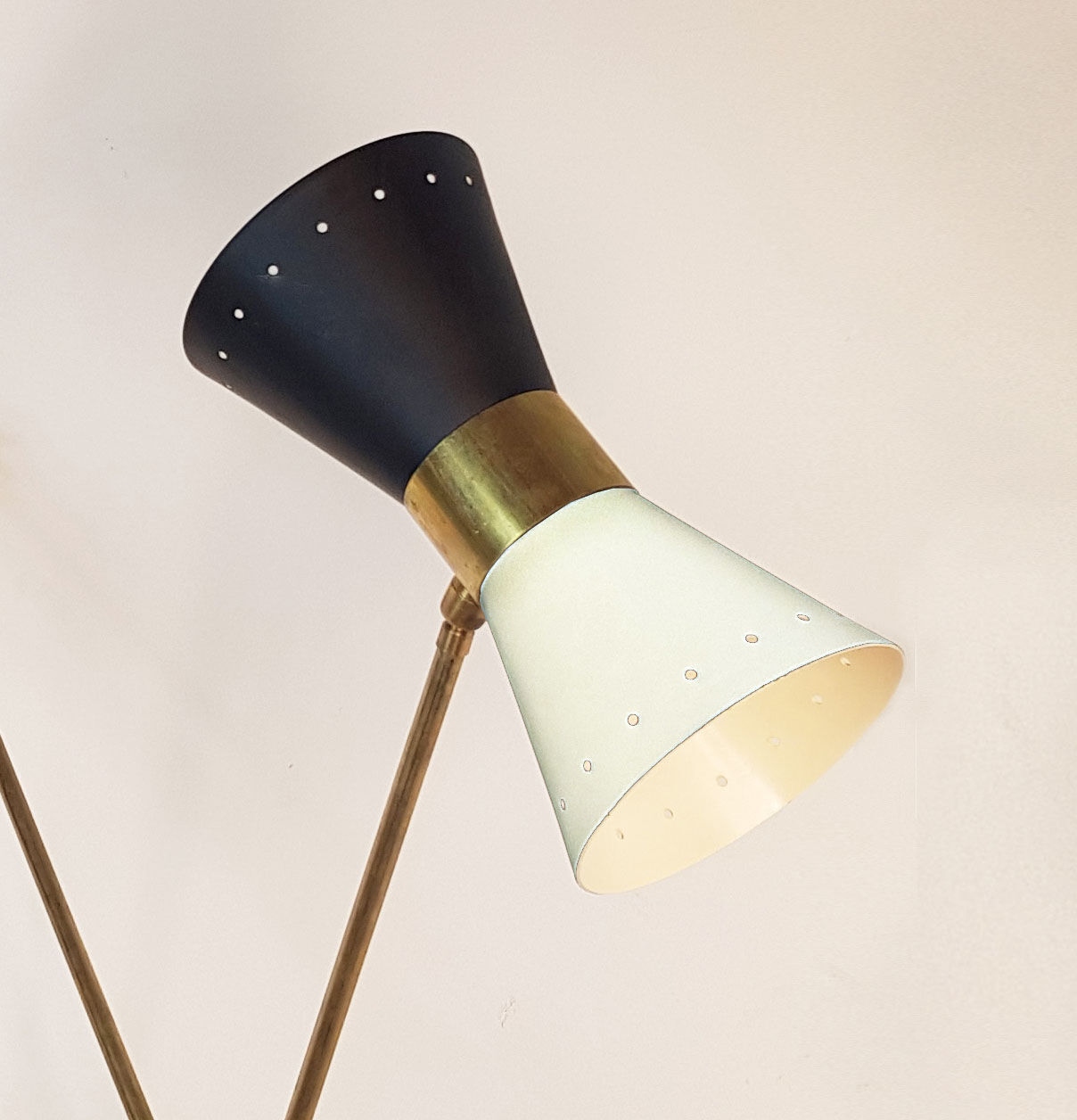 Italian sconces articulated wall diabolo 50s