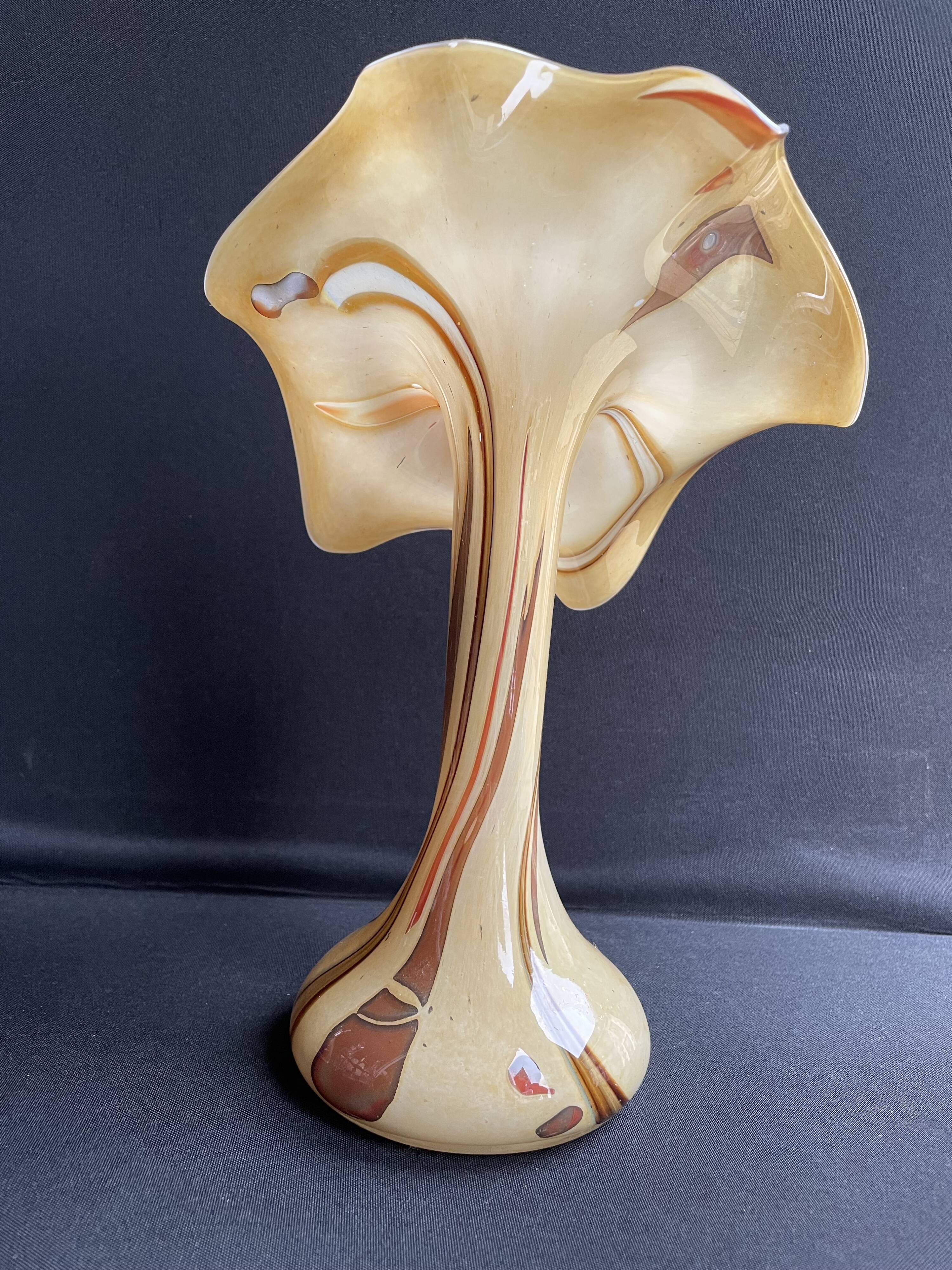 Verreries de Clichy ou de La Plaine Saint Denis - Vase soliflore