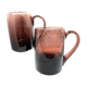 Glass glass mug bubbled glasses Biot