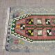 Small handmade area kilim rug carpet