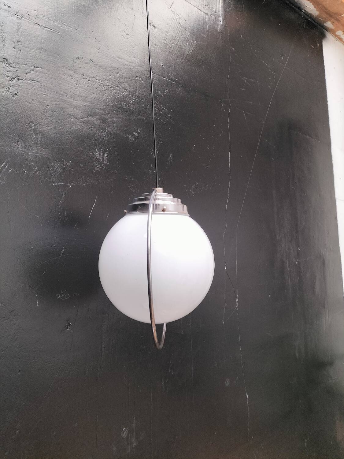 Opaline ball pendant